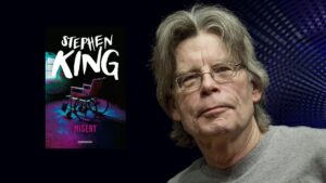 Stephen King autor del libro "Misery".