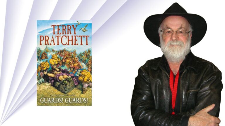 Terry Pratchett autor del libro ¡Guardias! ¡Guardias!