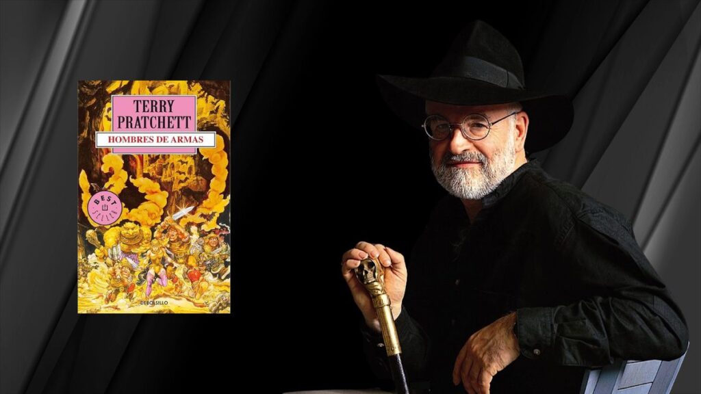 Terry Pratchett autor del libro hombres de armas