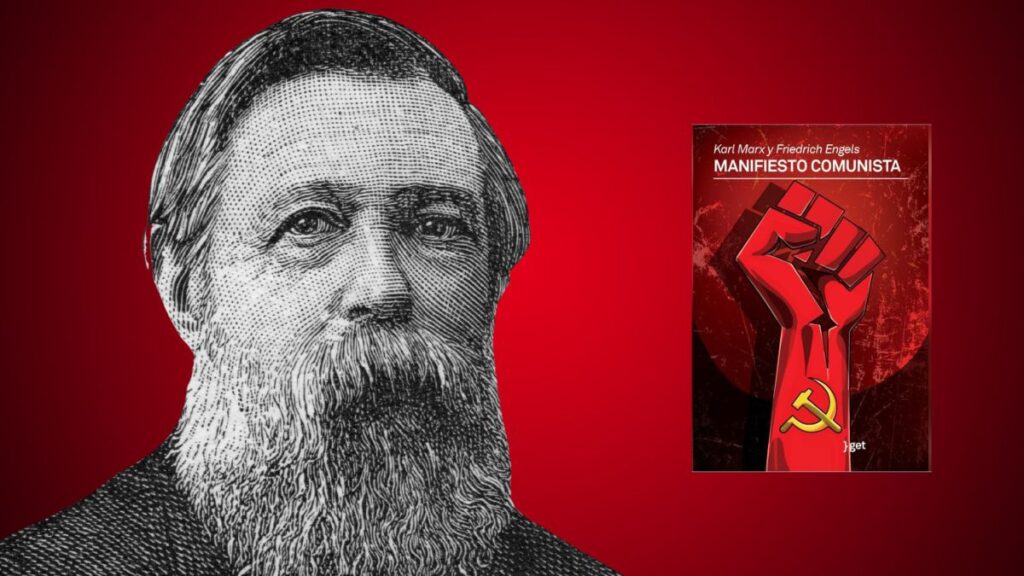 Friedrich Engels AUTOR DEL LIBRO El manifiesto del partido comunista