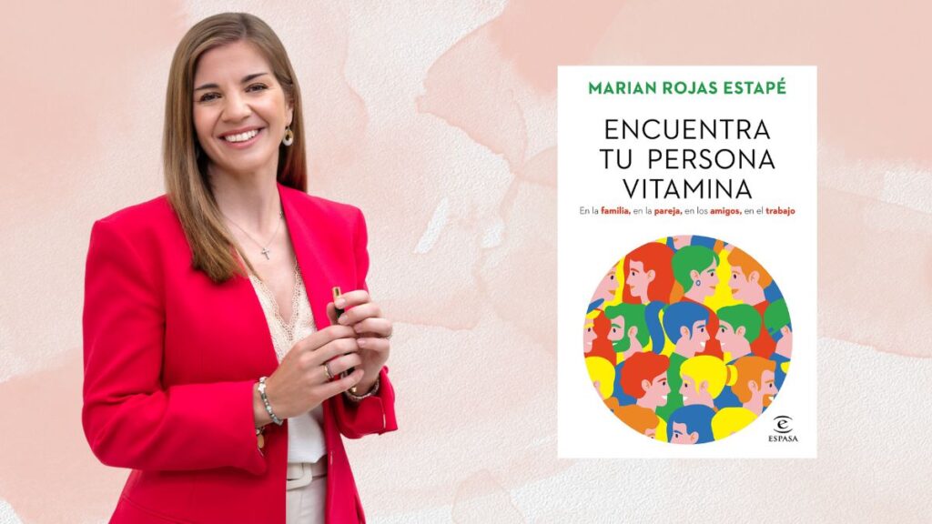 Marian Rojas Estapé autora del libro Encuentra tu persona vitamina.